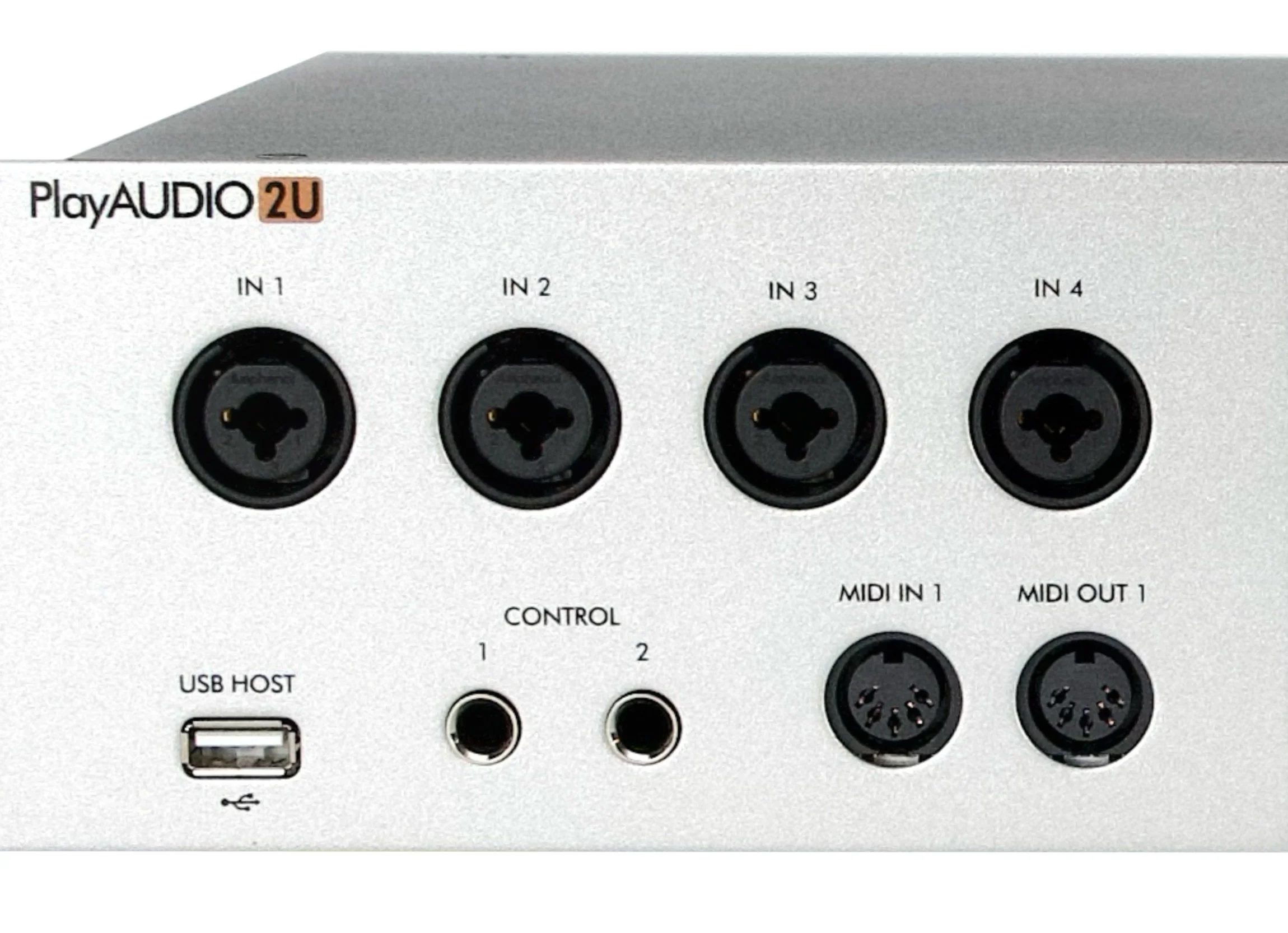 PlayAUDIO2U Comprehensive audio and MIDI Interface for live